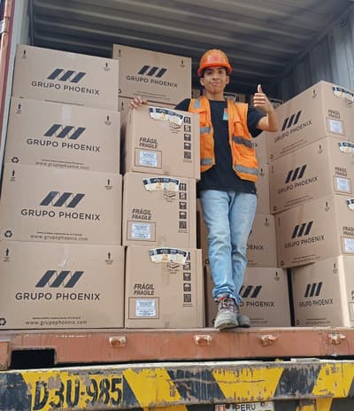 Operación logística de Transporte Naviza